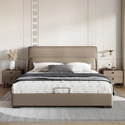 Modern Upholstered Bed Frame