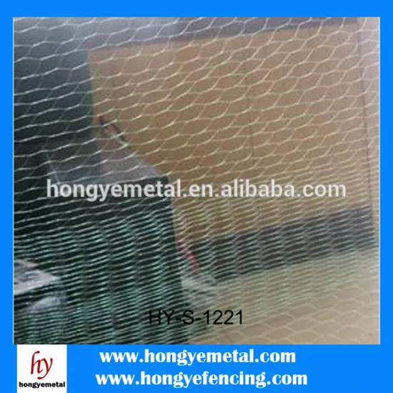 Green virgin invisible bird netting