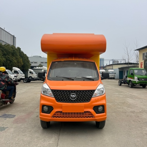 Camion de desserts au café froid gastronomique sur roues