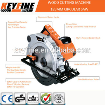 wood cutting machine for 185mm 1200W Circular saw