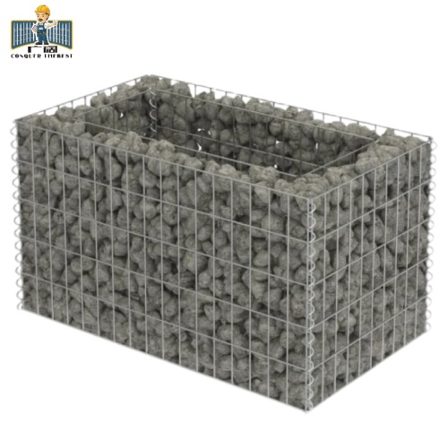 Gabion Mur Zn95/AL5 gelaste Gabion -manden