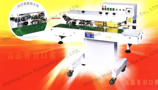 Plastic Bag Sealer in continuous way