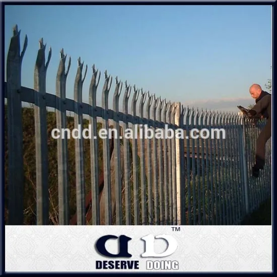 BS standard Steel palisade fences
