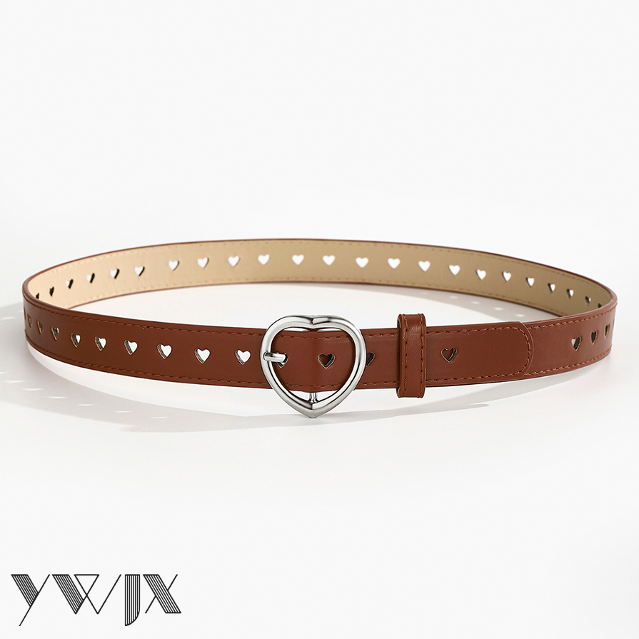 Trendy brown belt for fashionable women