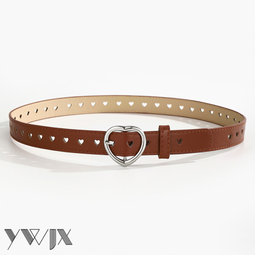 Trendy brown belt for fashionable women