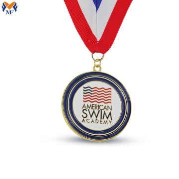 Make custom enamel medal custom made