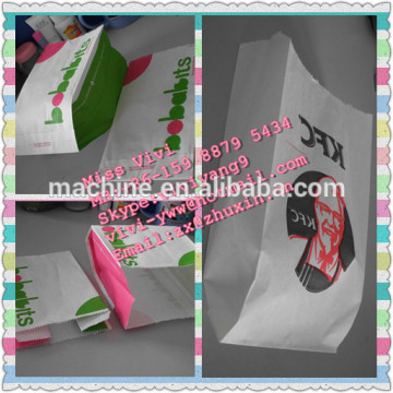 snack food paper bag making machine
