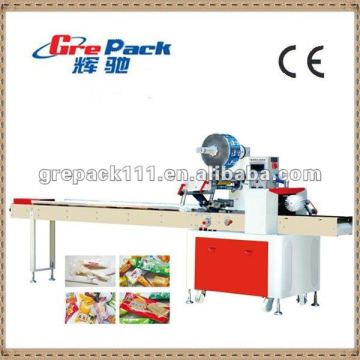 Horizontal confectionery packaging machine