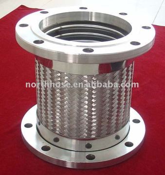 Flexible stainless steel braided pump connectors