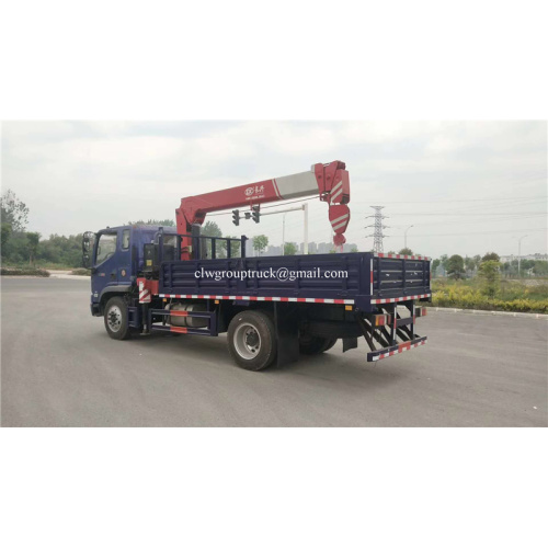 Euro 6 Truck Mounted Hydraulic Crane For Sale