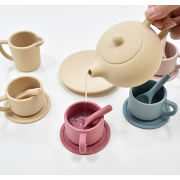 Set de ceainice din silicon pentru joacă pentru petrecere