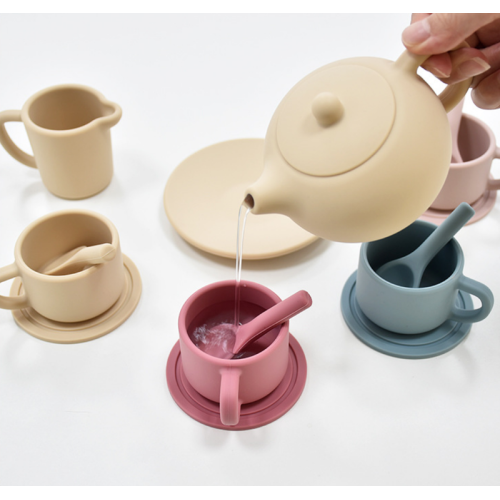 Set de ceainice din silicon pentru joacă pentru petrecere