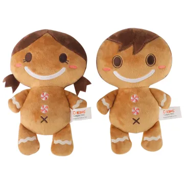 D KING Wholesale Custom Plush Stuffed Animals - Gingerbread Man Christmas Toy Gift