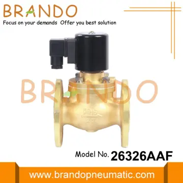1'' DN25 Flanged Brass Steam Solenoid Valve 220VAC