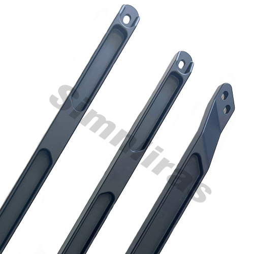 Black Billet Aluminium Front Strebe Brace für 2017-2021 Audi B9 A4/A5/S4/S5/RS5