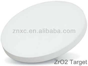 Zirconium oxide sputtering target 99.99% ZrO2 target