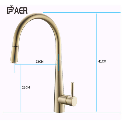 Hot and Cold Brass Faucet for Kitchen Faucet