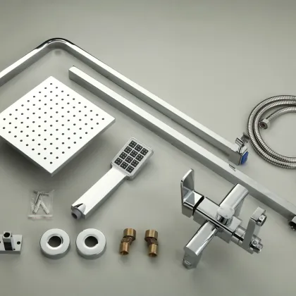 FUAO Appearance delicate brass guardian shower door parts