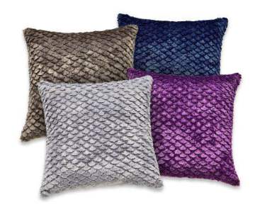 Bantal Bulu Lembut Berwarna-warni