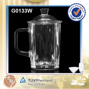 280ML Custom Glass Wholesale Tea Sets Beautiful Tea Cups