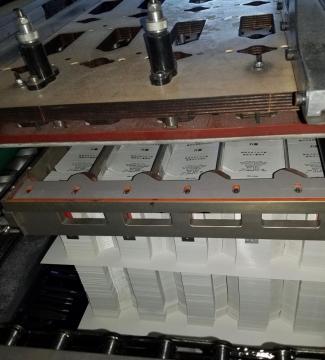 Automatic Die Cutting Machine: BHT-1060SCE with Stripping & Blanking Functionality