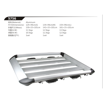 Accesorios 4x4 Rack de techo de aluminio universal