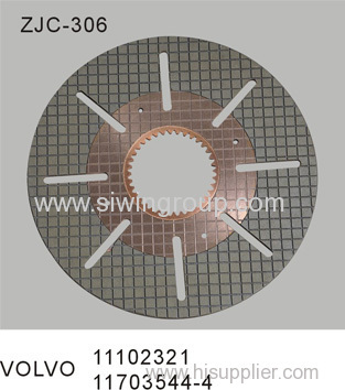 Volvo Friction Discs Clutch And Brake For Heavy Machinery 11703544 