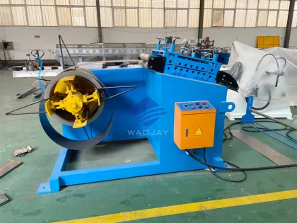 High Precision Heavy Duty Uncoiler Straightener Feeder System for Flat Stock