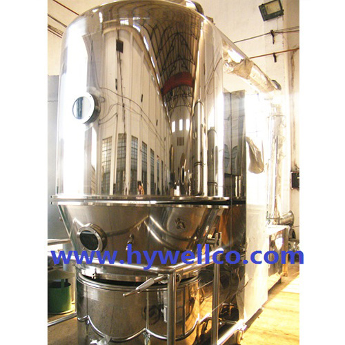 Máquina de secado de lecho de fluido vertical de la serie GFG