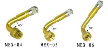 Angled Metal Valve Extension