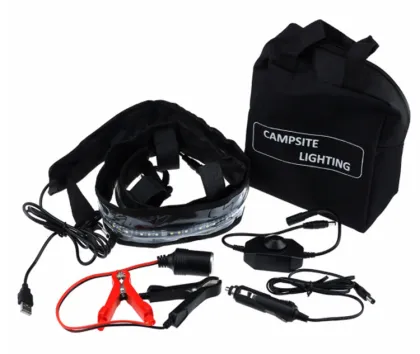 DCV/12V LED Camping Strip Lights Waterproof Outdoor
