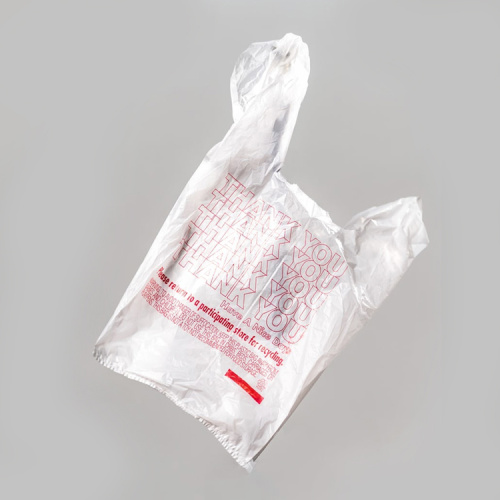 HDPE or LDPE Made eco friendly singlet vest carrier plastic bag for shopping