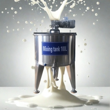 Stainless Steel Cream Mixer Tank with Agitator and Heater