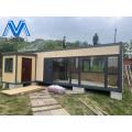 Estructura de acero Prefabronamiento de casas de contenedores de envío en venta