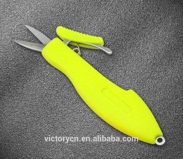 hot sale plastic fishing scissors,fishing acessory line cutter A-211