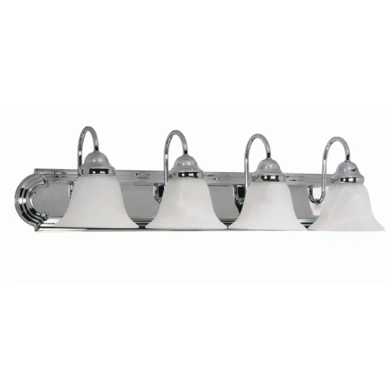 UL Listed Indoor Mirror Decor Bathroom 3-lights Hotel Brushed Nickel Vanity Light Fixtures