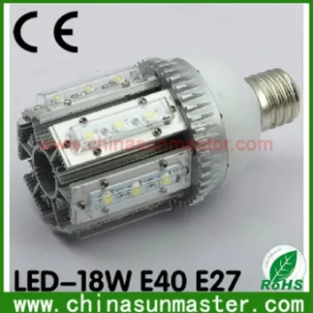 CE and RoHS Approbate 18W LED Street Light Bulb (SLD12-18W)