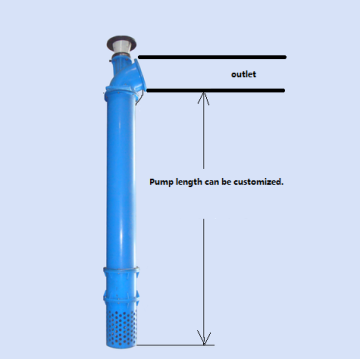 Salty Seawater Pump: Vertical Propeller Submersible Axial Flow Pump for Shrimp Farming