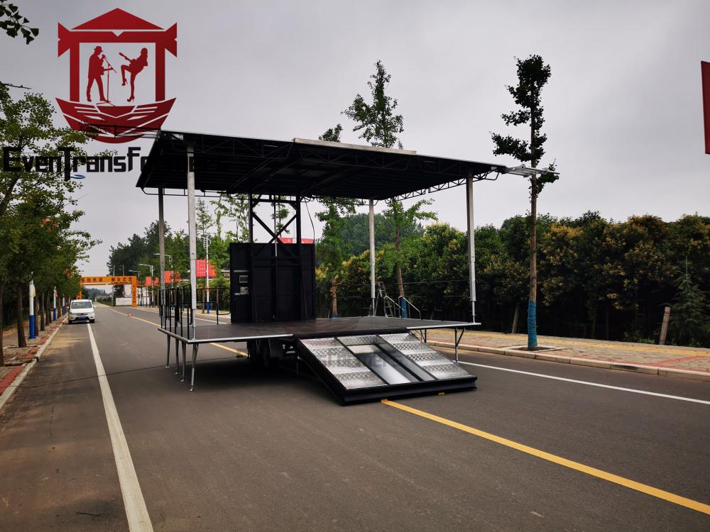 6x5x6.3m Mobile Concerts Stage