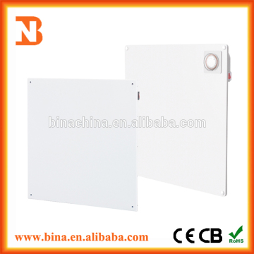 800W white electric infrared flat panel wall heater