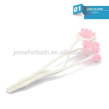 Leg Plastic Star Shape Body Massager With Round Dot