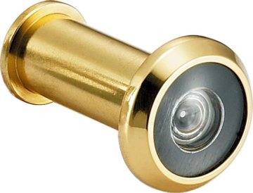 quality Brass with plastic or glass lens Door Viewer