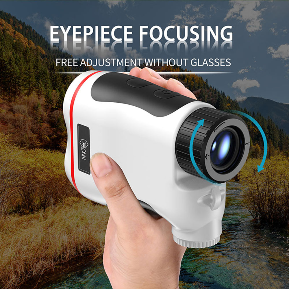 Golf Laser Rangefinder with Slope Adjust Flag Lock Speed Distance