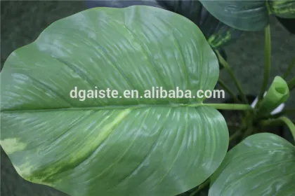 brand name artificial bonsai plants artificial wild taro bonsai decor
