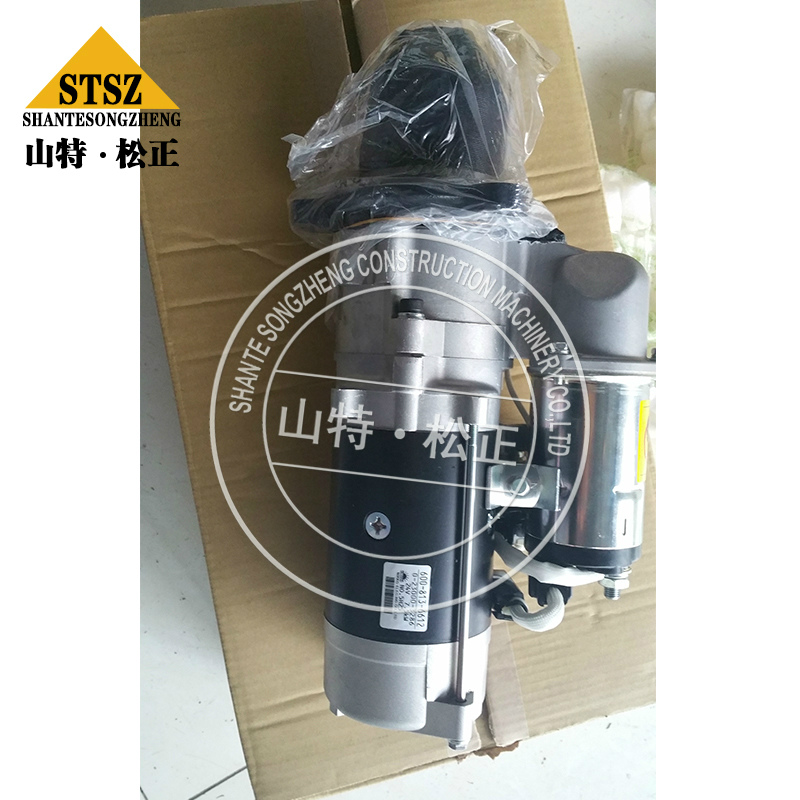 Komatsu 600-813-3380 STARTING MOTOR ASS'Y,(5.5KW) (SEE FIG.0661) New, Used; OEM, Aftermarket