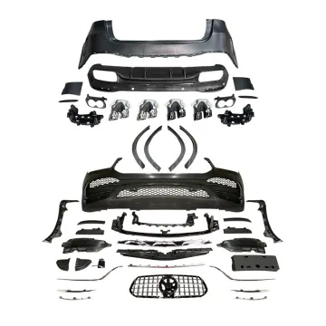 CLY Body Kits for 2020-2021 Benz GLE W167 Facelifts GLE53 AMG Front Rear Bumpers