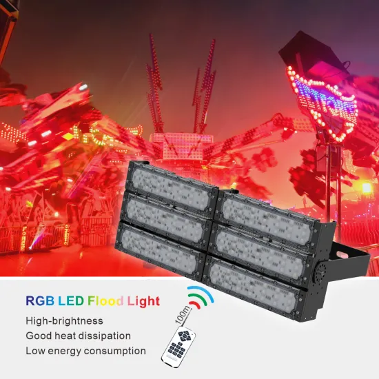 Cost Effective 300W RGB LED Flood Light for Bright Garden and Amusement Park