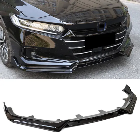 Gloss Black ABS Front Lip Spoiler Splitter Diffuser for Honda 10.5th Generation 2022