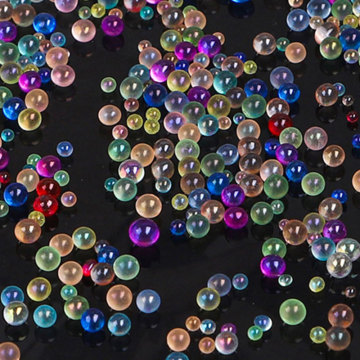30g Mixed Glass Beads for Resin Projects: DIY Filler & Accessories