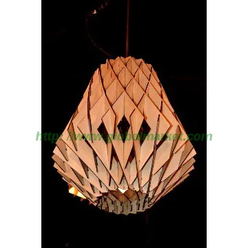 Modern simple wood Pendant Light fixtures / pendant lighting